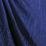 Royal Blue Crushed Taffeta Fabric
