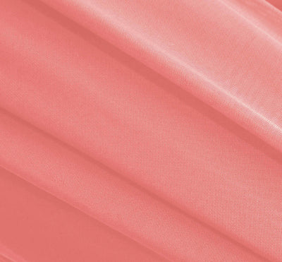 Coral Stretch Mesh Fabric