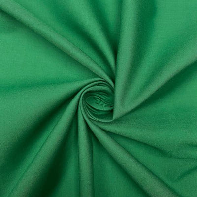 Dark Emerald Green Solid 100% Cotton Fabric