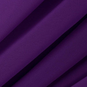 Dark Purple Chiffon Fabric / 50 Yards Roll