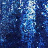 Royal Blue Mini Glitz Sequin Mesh Fabric