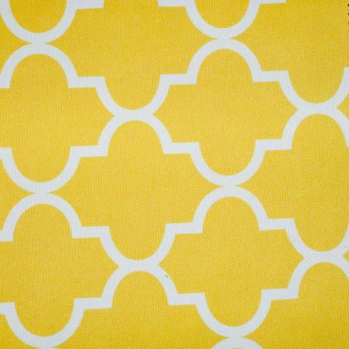 Yellow Moroccan Canvas Fabric Waterproof Outdoor Fabric