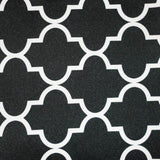 Black Moroccan Canvas Fabric Waterproof Outdoor Fabric