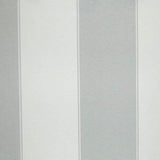 Light Gray Ivory Stripe Canvas Waterproof Outdoor Fabric / 60 Yards Roll