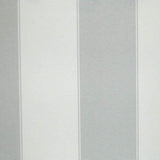 Light Gray Ivory Stripe Canvas Waterproof Outdoor Fabric / 60 Yards Roll