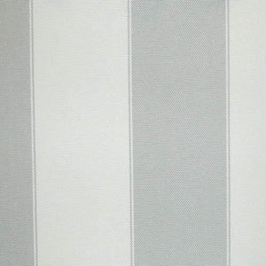 Light Gray Ivory Stripe Canvas Waterproof Outdoor Fabric