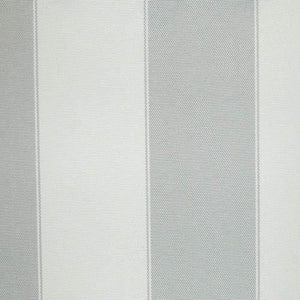 Light Gray Ivory Stripe Canvas Waterproof Outdoor Fabric