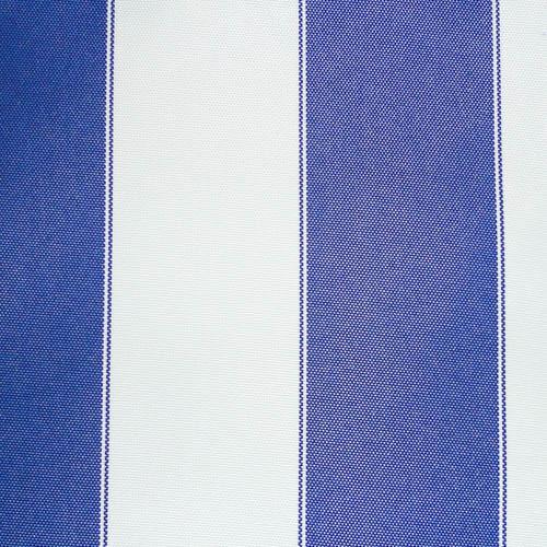 Royal White Stripe Canvas Waterproof Outdoor Fabric