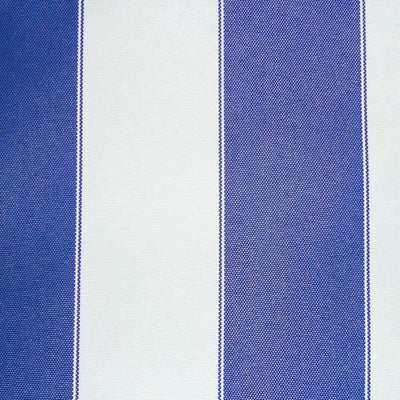 Royal White Stripe Canvas Waterproof Outdoor Fabric