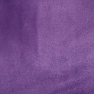 Purple Micro Fiber Micro Suede Upholstery Fabric / 50 Yards Roll