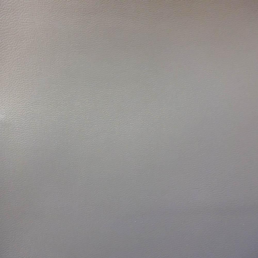 Gray 0.9 mm Thickness Soft Semi-PU Faux Leather Vinyl Fabric / 40 Yards Roll