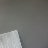 Gray 0.9 mm Thickness Soft Semi-PU Faux Leather Vinyl Fabric / 40 Yards Roll