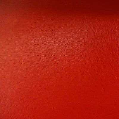 Red 0.9 mm Thickness Soft Semi-PU Faux Leather Vinyl Fabric