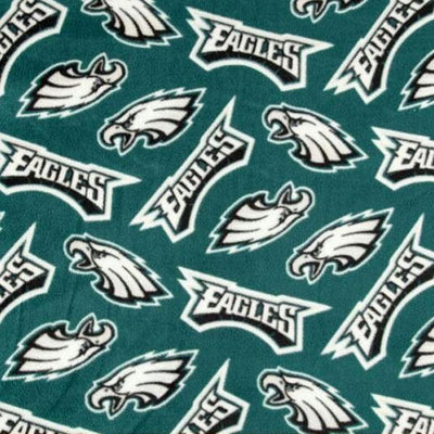 Philadelphia Eagles Solid NFL Fleece Fabric