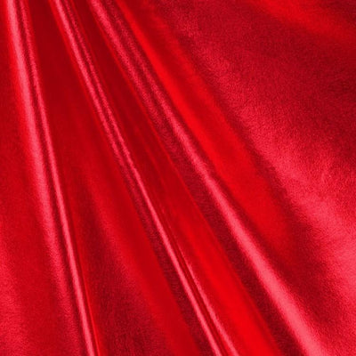 Red Dull All Over Foil Spandex