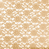 Gold Raschel Lace Fabric