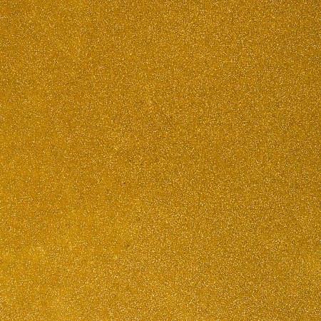 Gold Glitter Sparkle Metallic Faux Fake Leather Vinyl Fabric / 40 Yards Roll