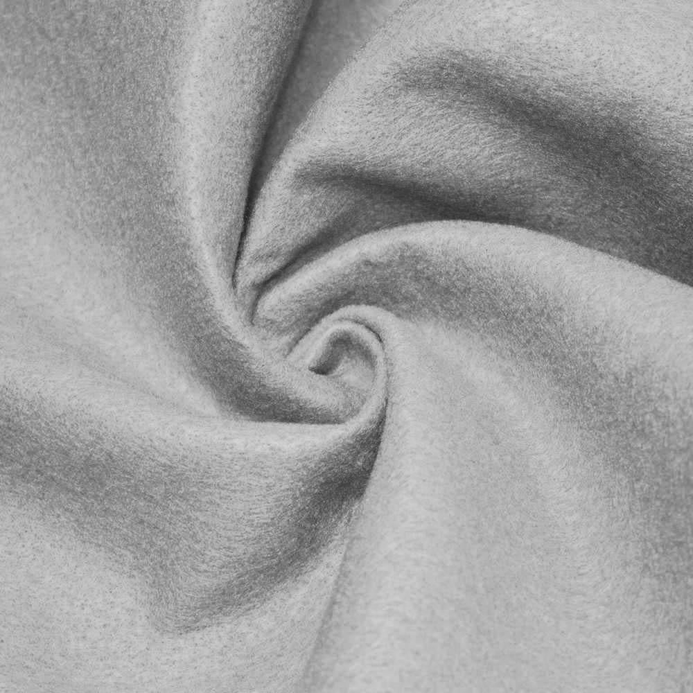 Heather Gray solid Acrylic Felt Fabric / 20 Yards Roll