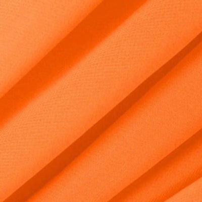 Orange Chiffon Fabric / 50 Yards Roll