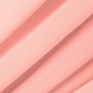 Peach Chiffon Fabric / 50 Yards Roll
