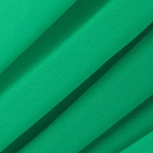 Kelly Green Chiffon Fabric / 50 Yards Roll