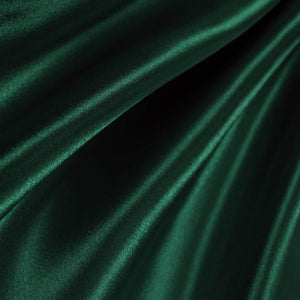 Bridal Satin Hunter Fabric