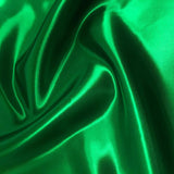 Kelly Green Bridal Satin Fabric