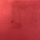 Red Luxury Stretch Suede Foam Backed Fabric