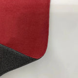 Red Luxury Stretch Suede Foam Backed Fabric