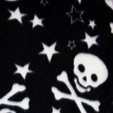 Skulls & Stars Anti Pill Fleece Fabric
