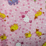 Pink Party Animals Anti Pill Animal Theme Fleece Fabric
