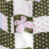 Polka Dot Butterfly Anti Pill Animal Theme Fleece Fabric
