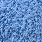 Curly Baby Blue Faux Fur Fabric