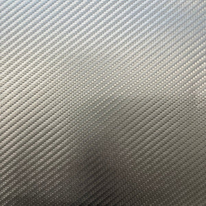 Silver Carbon Fiber Marine Vinyl Fabric / 50 Yards Roll