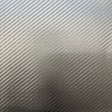 Silver Carbon Fiber Marine Vinyl Fabric