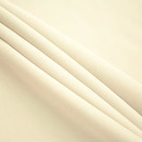 Ivory Polyester Poplin (120") Fabric