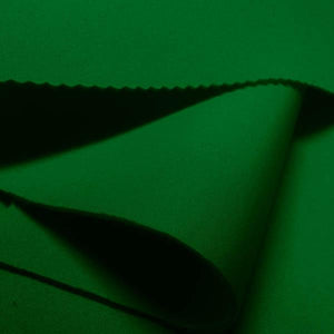 Kelly Green Super Techno Neoprene Scuba Knit 4-way Stretch Fabric / 50 Yards Roll