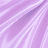 Lilac Bridal Satin Fabric / 50 Yards Roll