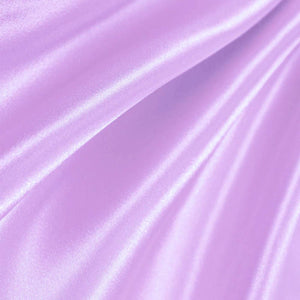 Lilac Poly Satin Fabric / 50 Yards Roll
