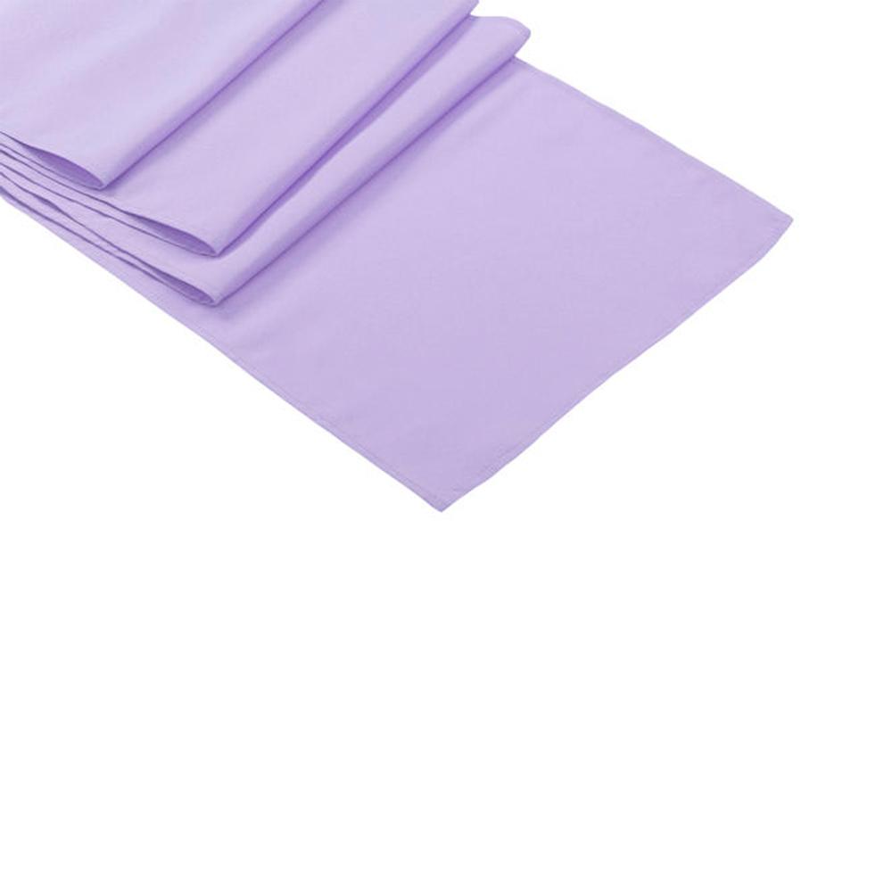 Lavender Polyester Table Runner
