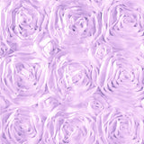 Rosette Satin Lavender Fabric