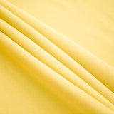 Yellow Polyester Poplin (60") Fabric / 100 Yards Roll