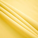 Yellow Polyester Poplin (120") Fabric / 50 Yards Roll