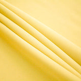 Yellow Polyester Poplin (120") Fabric