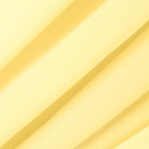 Light Yellow Chiffon Fabric / 50 Yards Roll