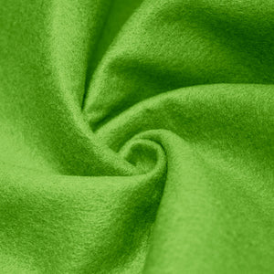 Lime solid Acrylic Felt Fabric