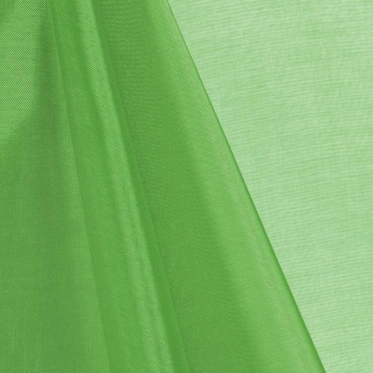 Lime Mirror Crystal Organza Fabric / 100 Yards Roll