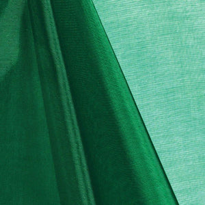 Hunter Green Mirror Crystal Organza Fabric / 100 Yards Roll