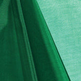 Hunter Green Mirror Organza Fabric