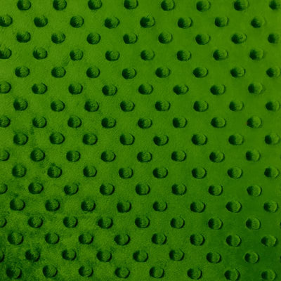 Mint Green Minky Dimple Dot Fabric